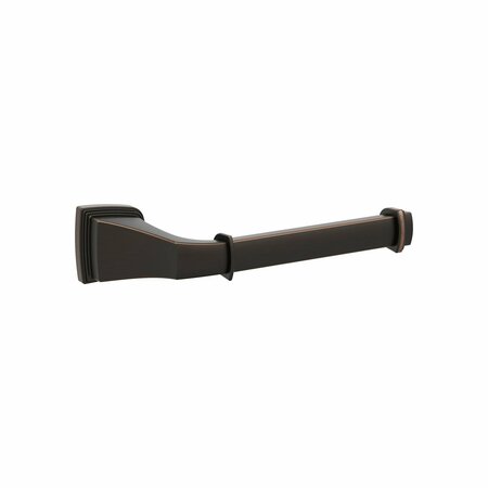 AMEROCK Revitalize Oil Rubbed Bronze Traditional Single Post Toilet Paper Holder BH36031ORB